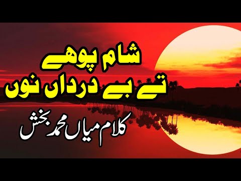 Kalam Miyan Muhammad Baksh | Saif Ul Malook | Sufi Short Punjabi Kalam | Raat paway ty bey darda nun