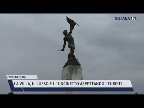 2021-05-24 CERRETO GUIDI - LA VILLA, IL LUSSO E L'UNCINETTO ASPETTANDO I TURISTI