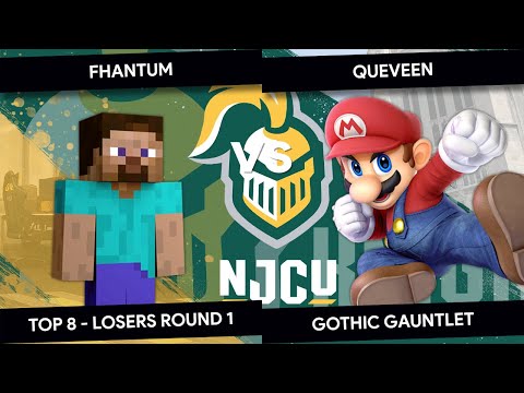NJCU Gothic Gauntlet 2023 - Fhantum (Steve) vs Queveen (Mario) - Top 8 Losers Round 1