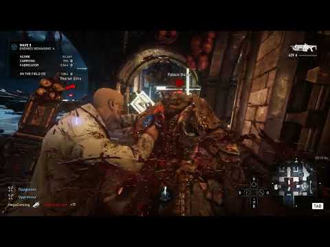 Gears 5 Horde on "Clocktower" Master difficulty wave 1-50 Robotics Expert | 1440p