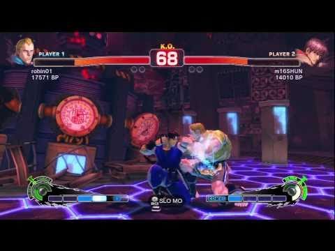 SSF4: robin01 (Abel) vs. m16SHUN (Guy)