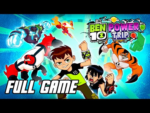 Ben 10: Power Trip - Full Game Gameplay Walkthrough (No Commentary, PS4 PRO)