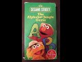 Sesame Street The Alphabet Jungle Game 1998 Full VHS Reversed