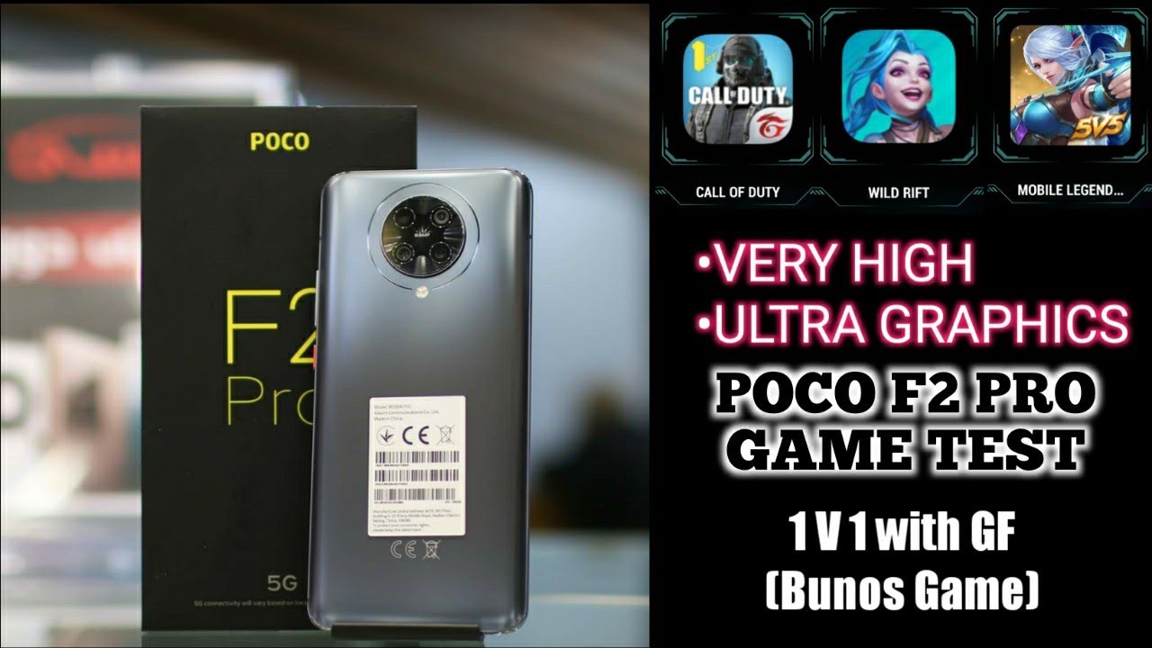 POCO F2 PRO (6/128)GAME TEST