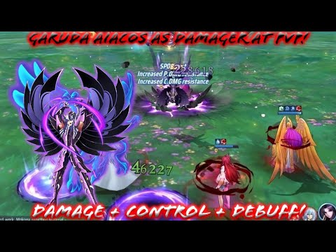 Saint Seiya: Awakening (KOTZ) - Garuda Aiacos as Damager at PvP! High Damage + Control + Debuff!