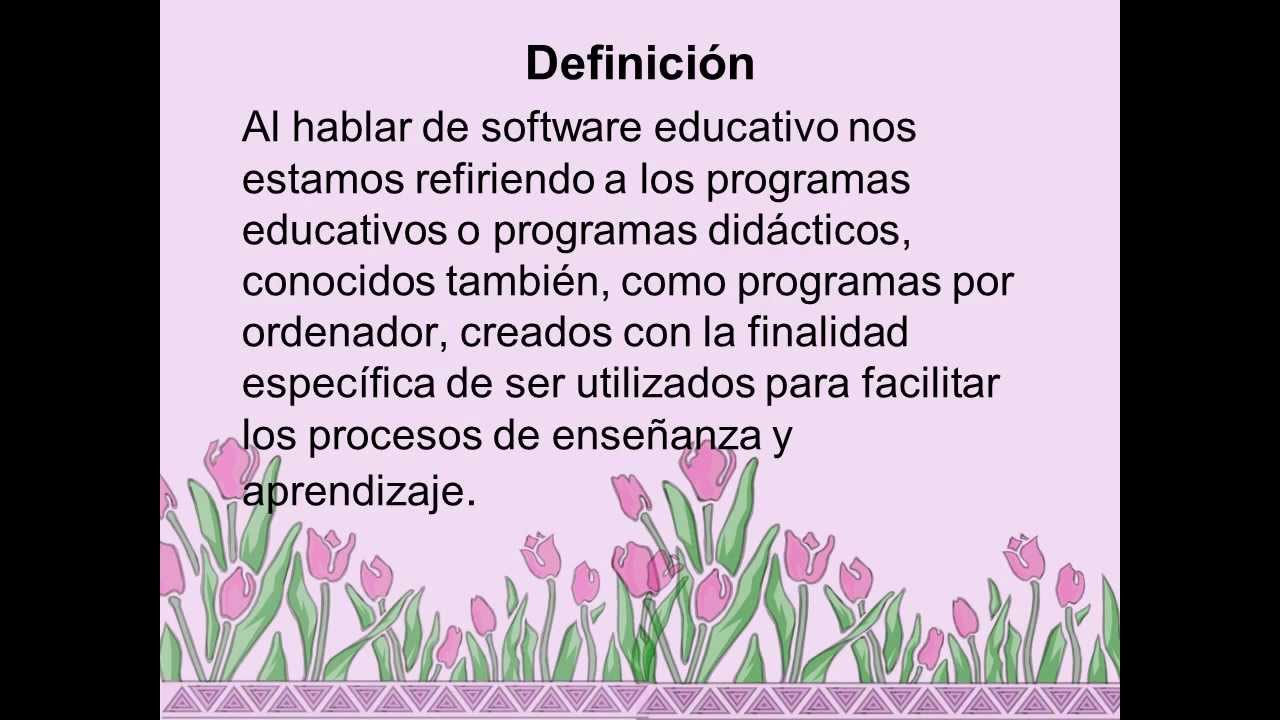 software educativo