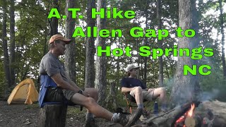 preview picture of video 'Appalachian Trail Allen Gap to Hot Springs NC'