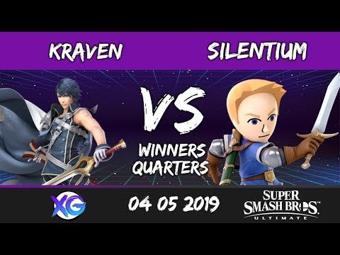 XGBTTG1 WQ: Kraven (Chrom) vs Silentium (Mii Sword Fighter, Ike)