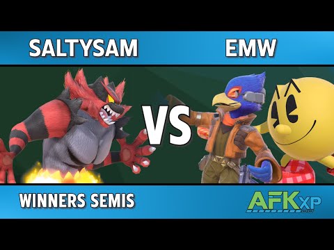 Rise of Norcal 28 Winners Semis - SaltySam (Incineroar) vs. EMW (Pac-Man, Falco) SSBU