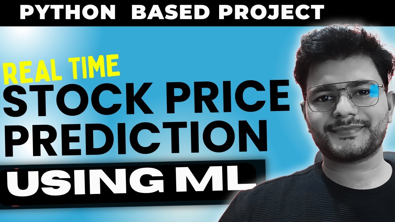 Stock Price Prediction Web App Using Python & Flask Real Time