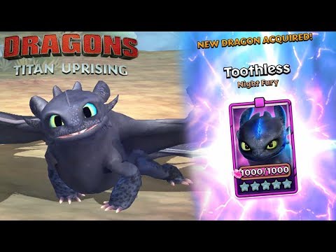 UNLOCKING TOOTHLESS! Dragons: Titan Uprising - Part #3