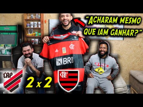 #REACT - REAÇÕES: ATHLÉTICO PR 2 x 2 FLAMENGO - COPA DO BRASIL 2021 - OS RIVAIS