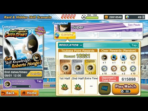 Tips Skill Knowledge ~ Roberto Hongo - Captain Tsubasa Dream Team INDONESIA