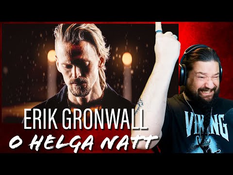 ERIK GRONWALL - O Helga Natt (Oh Holy Night) | REACTION