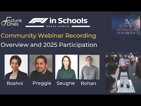 F1 in Schools ZA Webinar - Overview and 2025 Participation