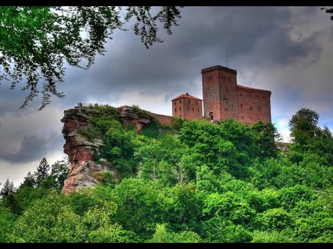 Trifels Castle , Germany ( Reichsburg Trifels ) 4K DJI MAVIC Drone Film
