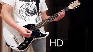 Ramones – Do You Remember Rock &#39;n&#39; Roll Radio (Guitar Cover), Barre Chords, Downstroking