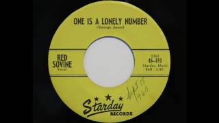 Red Sovine - One Is A Lonely Number (Starday 510)