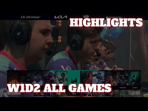 LEC W1D2 All Games Highlights | Week 1 Day 2 LEC Winter 2023