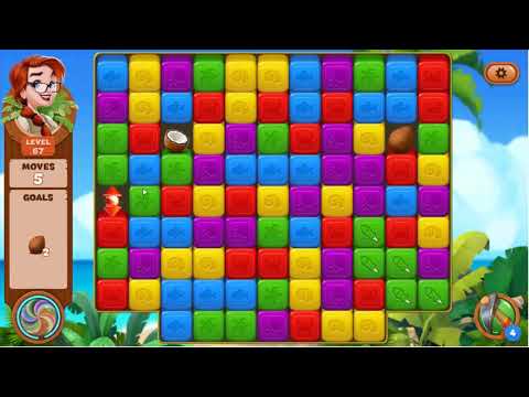 Lost Island Blast Adventure Level 67 - No Boosters