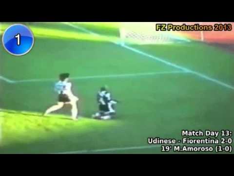 Serie A 1996-1997, day 13 Udinese - Fiorentina 2-0 (2 M.Amoroso)