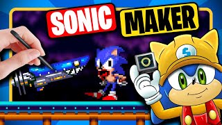 Sonic Maker NEW UPDATE! - Making and Playing Levels (Classic Sonic Simulator)