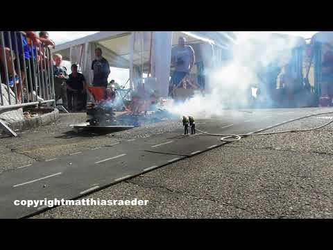 IG Modellfeuerwehr Schweiz on their 2nd mission in Chommle 2022.