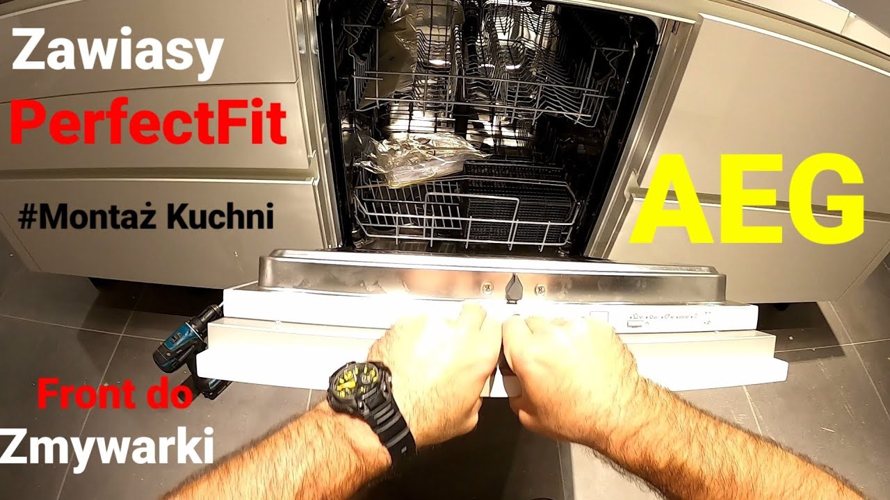 Zawiasy PerfectFit AEG    #Montaż Frontu do Zmywarki #Montaż Kuchni