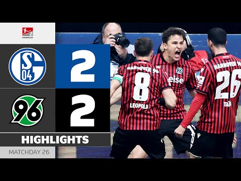 FC Schalke 04 Gelsenkirchen 2-2 SV Sport Verein Hannover 96 