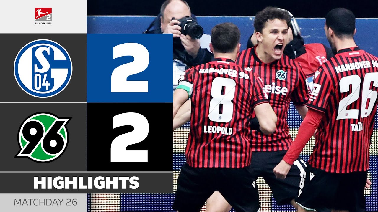 Schalke 04 vs Hannover 96 Highlights
