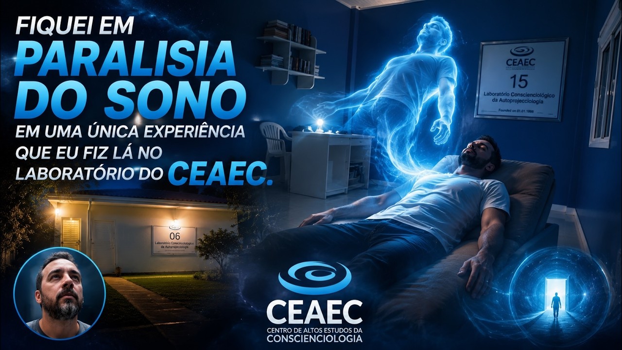 FIQUEI EM PARALISIA DO SONO EM UMA ÚNICA EXPERIÊNCIA QUE EU FIZ LÁ NO LABORATÓRIO DO CEAEC