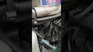 water in fuel and check engine light