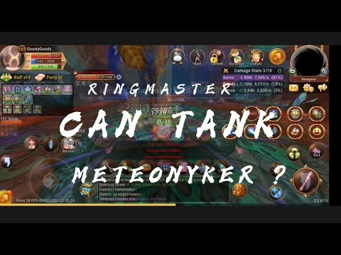 FLYFF UNIVERSE | RINGMASTER CAN TANK METEONYKER?