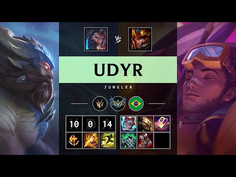 Udyr Jungle vs Jarvan IV - BR Challenger Patch 25.16