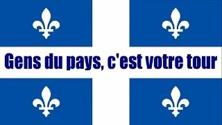 Hymne National du Québec - Gens du Pays - Quebec National Anthem (English subtitles)