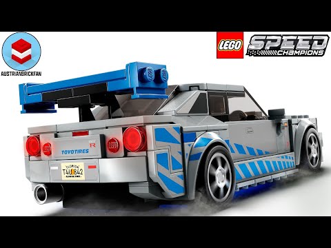 Vidéo LEGO Speed Champions 76917 : Nissan Skyline GT-R (R34) 2 Fast 2 Furious