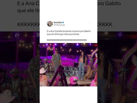 ANA CASTELA É ENTRETENIMENTO PURO, KKKKK