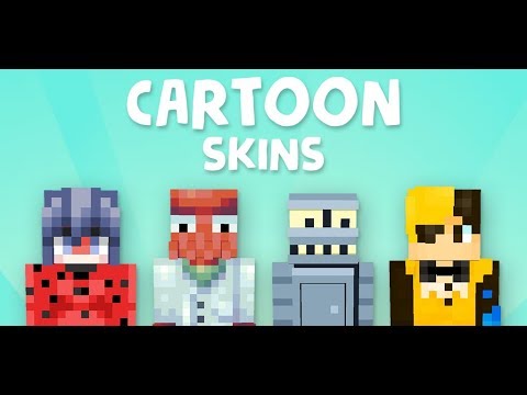 Cartoon Skins for Minecraft Video