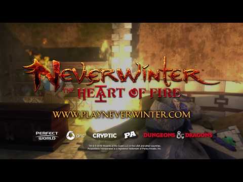 Neverwinter Mod 15: The Heart of Fire feat. Acquisitions Incorporated Announcement Trailer 2018 2K Video