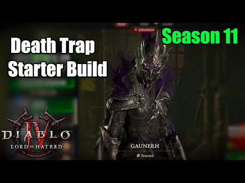 Season 11 Death Trap - What Gear you need to Start DT Rogue - Diablo 4 Lord of Hatred   #diablo4
