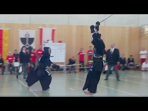 Deutsche Kendo Einzelmeisterschaft 2016 Finale Herren - Kato vs Lorenz