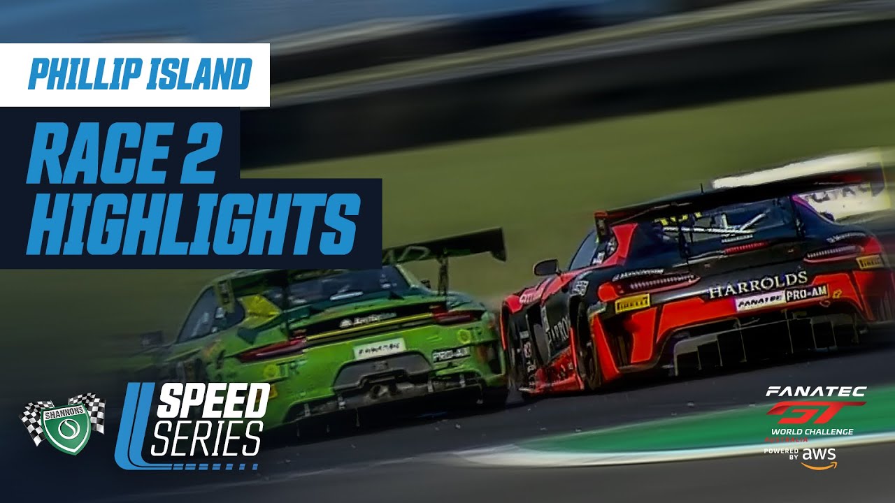 2023 Fanatec GT World Challenge Australia powered by AWS, Phillip Island, Race 2 highlights