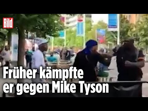 Ex-Box-Weltmeister Julius Francis schlägt Randalierer K.o. I Boxpark Wembley