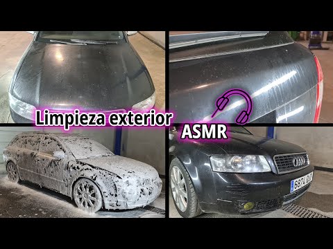 SUPER LAVADO EXTERIOR- como LIMPIAR el exterior de tu COCHE a FONDO| ASMR 🎧🎧