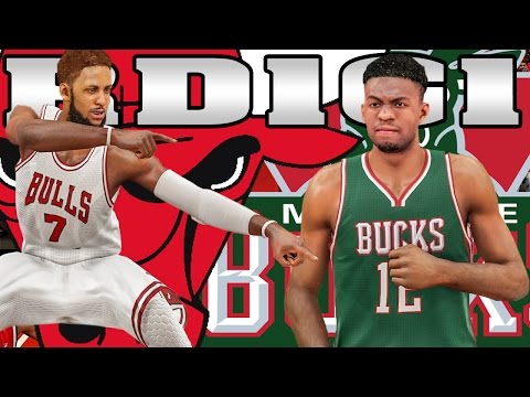 NBA 2K15 PC MyCAREER - Playoffs RD1G1: That Chicago Bull Blood