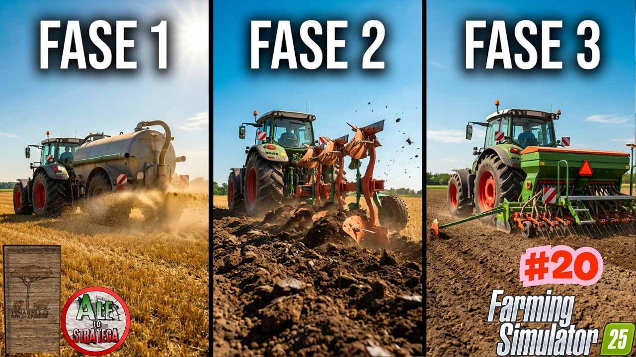 PREPARAZIONI PRE INVERNO DEI CAMPI || FARMING SIMULATOR 25 gameplay ITA || ETRURIA #20