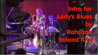 Lady's Blues (Rahsaan Roland Kirk) by Reeds &amp; Deeds Nov 24 2021 Solo by Bo van de Graaf tenorsax