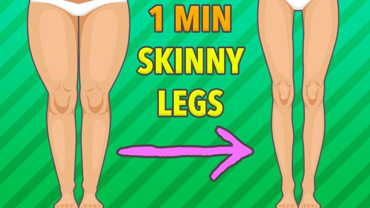 1-Minute Exercises To Get Skinny Legs