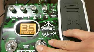 Video thumbnail for ZOOM G2 1KL KIKO LOUREIRO Test video by Tone Works