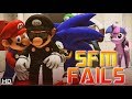 Mario Gets Extinguished SFM Fails